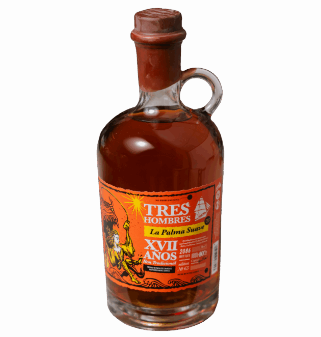 Tres Hombres Ed. 63 La Palma XVII Suave (70cl | 40% vol)